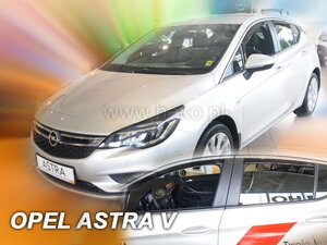 Deflektory okien OPEL ASTRA  V K  5d  2015r.→ HTB (+Zadné)