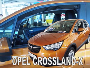 Deflektory okien OPEL CROSSLAND X 5D 2017R→