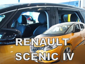 Deflektory okien RENAULT SCENIC IV 5d 2017r.→ (+zadné)