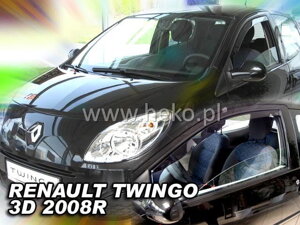 Deflektory okien RENAULT TWINGO 3-dver. od r. 2007→
