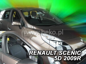 Deflektory okien RENAULT SCENIC III 5d  2009-2016r.