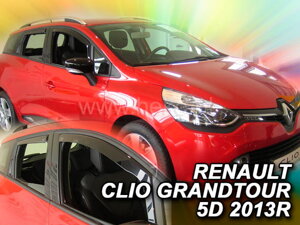 Deflektory okien RENAULT CLIO IV GRANDTOUR 5d  2013r.→(+Zadné)