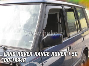Deflektory okien Land Rover RANGE ROVER I 5d → 1994r. (+zadné 2 ks)