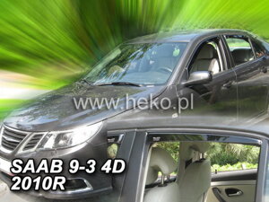 Deflektory okien SAAB 9-3  4d  2010r.-2012r. (+zadné)