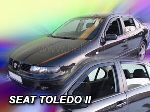 Deflektory okien SEAT TOLEDO II / LEON I (1M)  4-dver. r. 1999-2004 (+zadné)