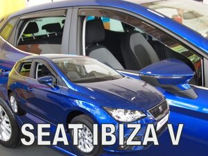 Deflektory okien SEAT IBIZA (V) 5D 2017R→ (+Zadné)