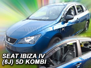 Deflektory okien SEAT IBIZA(6J) 5d  2008-2017r. (+Zadné)Kombi