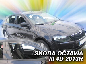 Deflektory okien ŠKODA OCTAVIA III 5d  od r.  2013 → HTB/COMBI