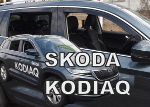 Deflektory okien ŠKODA KODIAQ 5D 2016R.→ (+Zadné)