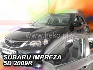 Deflektory okien SUBARU IMPREZA GH 4/5-dver od r. 2008 →