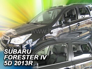 Deflektory okien SUBARU FORESTER IV   5D 2013R.→(+Zadné)