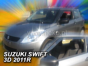 Deflektory okien SUZUKI SWIFT (V) 3d  11/2011-2017r.