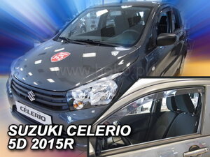 Deflektory okien SUZUKI CELERIO  4d  od r. 2015 →