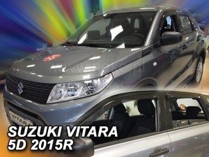 Deflektory okien SUZUKI VITARA II 5D od r. 2014→ (+Zadné)