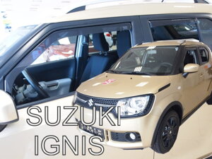 Deflektory okien SUZUKI IGNIS  II  5d  2016r.→(+Zadné)