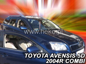 Deflektory okien TOYOTA AVENSIS  II T25 4/5d  2003-2009r.