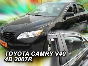 Deflektory okien TOYOTA CAMRY V40  4D 2007-2011R (+Zadné) SEDAN