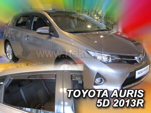 Deflektory okien TOYOTA AURIS II 5D 2013R. → (+Zadné) HTB