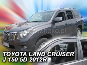 Deflektory okien TOYOTA LAND CRUISER J150 5d od r. 2009 →