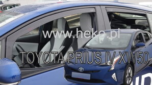 Deflektory okien TOYOTA PRIUS   IV XW50  5d  2016r.→(+Zadné)