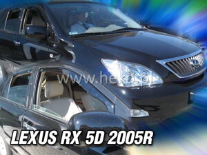 Deflektory okien LEXUS  RX 5D II r. 2005-2008 (XU30)  (+zadné 2ks)
