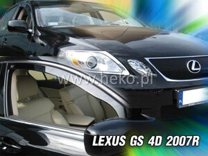 Deflektory okien LEXUS  GS III 4D 2007-2013R.