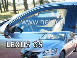 Deflektory okien LEXUS  GS IV 4D 2012R→