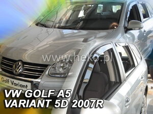 Deflektory okien VW GOLF A5 VARIANT 5D 2007-2009R.  (+zadné) /A6 VARIANT 2009-2013R (+zadné)