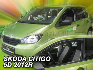 Deflektory okien SKODA CITIGO 5D 2012R.→