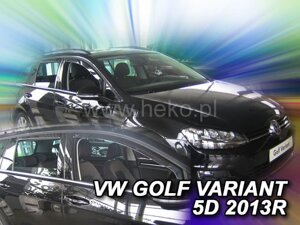 Deflektory okien VW GOLF VII 5d od r. 2013 → VARIANT (+Zadné)