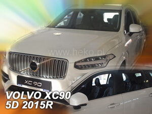 Deflektory okien VOLVO XC 90  5d 2015r.→(+Zadné)