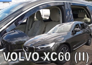 Deflektory okien VOLVO XC 60  II 5d 2017r.→(+Zadné)