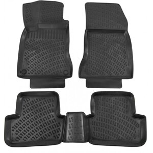 Gumové autokoberce LOCKER Mercedes CLA 2013→ 4ks