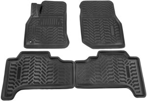 Gumové autokoberce LOCKER Toyota Land Cruiser 100 r. 1998-2007 (4 ks)