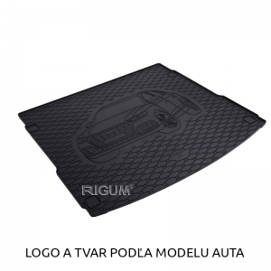 Gumová vanička do kufra zn RIGUM - Renault Captur od r.2013→