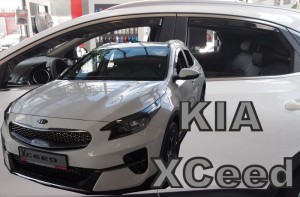 Deflektory okien KIA X CEED od r. 2019 →  (+ zadné 2 ks)