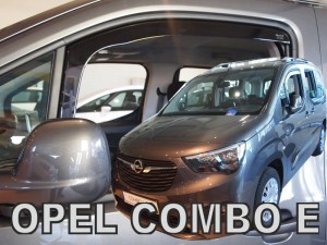 Deflektory okien OPEL Combo/Berlingo /Rifter/ Toyota Pro Ace City od r. 2018 → (predné)