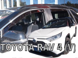 Deflektory okien TOYOTA RAV 4 od r.  2019 →  (+ zadné  2 ks)