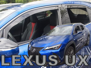 Deflektory okien LEXUS  UX 5D od r. 2019 →  (+ zadné 2 ks)