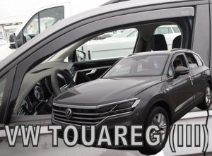 Deflektory okien VW Touareg III 5D od r. 2018 → (predné 2 ks)