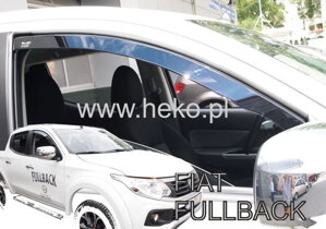 Deflektory okien FIAT FULLBACK 4-dver od r. 2016 →