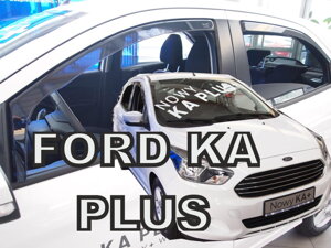 Deflektory okien Ford Ka Plus III 5-dver. od r. 2014 → (+zadné 2 ks)