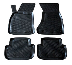 Gumové autokoberce LOCKER Audi A4 B6/B7 11/2000 - 10/2007 4 ks