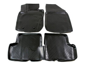 Gumové autokoberce LOCKER Dacia Duster 4 WD 2010-2014 4ks