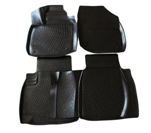Gumové autokoberce LOCKER Honda Civic HTB 5d r. 2012-2016 4ks