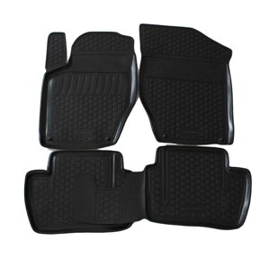 Gumové autokoberce LOCKER Peugeot 3008 r. 2009-2016 (3 ks)