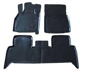 Gumové autokoberce LOCKER Renault Scenic III od r. 2003 - 2016 4ks