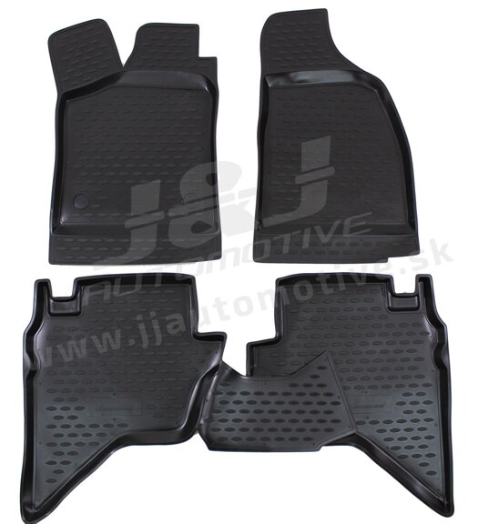 Gumové autokoberce do auta LOCKER Ford Ranger r. 2007-2011