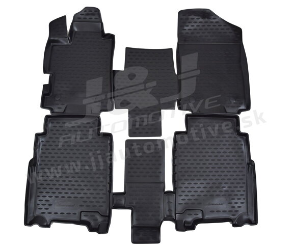 Gumové autokoberce LOCKER Honda FR-V r.2004-2010