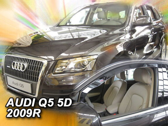 Deflektory okien Audi Q5 5d od r. 2009 → (predné 2 ks)